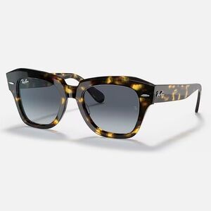RAY-BAN State Street Fleck Sunglasses - Polished Yellow Havana RB2186